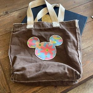 Disney Mickey Mouse Disneyland Resort Bag flower Mickey Mouse tote